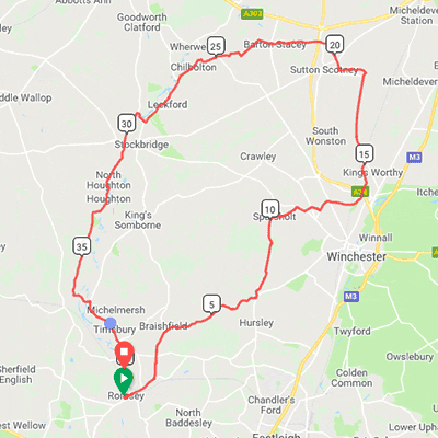 Chilbolton 65km reliability ride